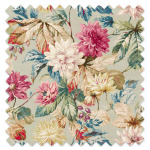Swatch of Dahlia & Rosehip Velvet Mulberry/Grey Swatch of Dahlia & Rosehip Velvet Mulberry/Grey