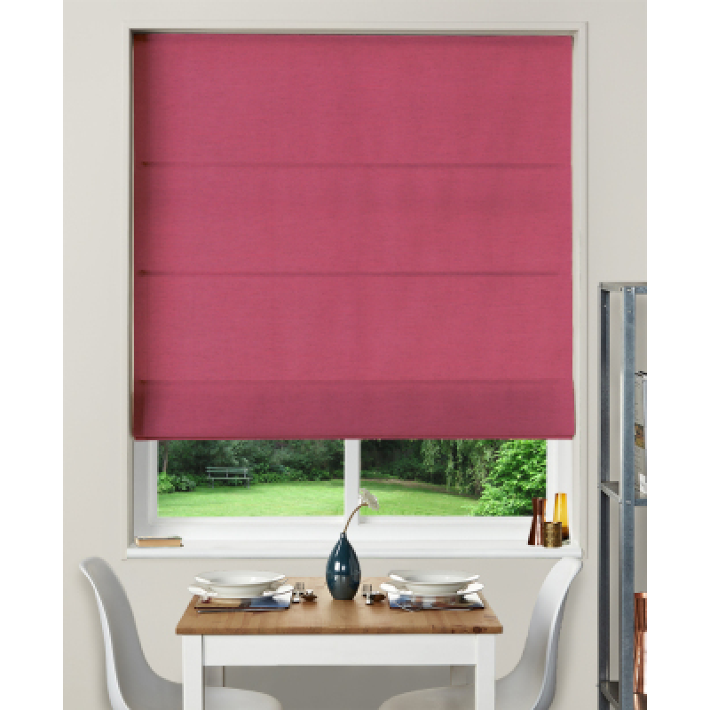Pink Made To Measure Roman Blinds