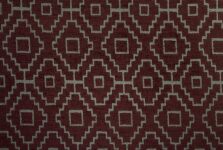 Kenza Wine Fabric Flat Image