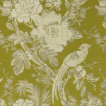 Avium Chartreuse Fabric Flat Image