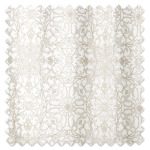 Swatch of Pure Net Ceiling Embroidery Paper White