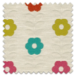 Flower Power Tutti Fruitti Roman Blind