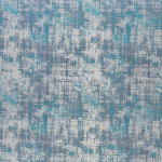 Miami Blue Atoll Fabric Flat Image