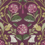 Forester Plum Fabric