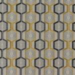 Made To Measure Curtains Dante Ochre Flat Image
