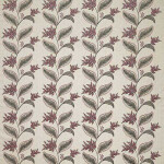 Berry Vine Thistle Fabric Flat Image