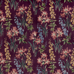 Botanical Studies Rosella Fabric Flat Image