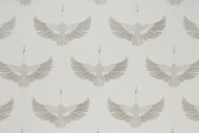Made To Measure Curtains Demoiselle Silver Flat Image