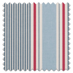 Made To Measure Roman Blind Sail Stripe Marine