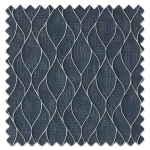 Made To Measure Roman Blinds Ripple Indigo