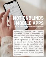 Retrofit Electric Roman Blind Kit Powered By Eve MotionBlinds CM07-EVE Retrofit Electric Roman Blind Kit Powered By Eve MotionBlinds CM07-EVE