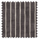 Roman Blind Pencil Stripe Ebony