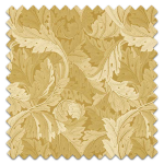 Swatch of Acanthus Jacquard Gold