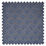 Swatch of Assam Indigo by Prestigious Textiles