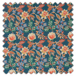 Swatch of Kamala Indigo by Prestigious Textiles