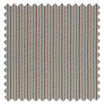 Swatch of Maya Stripe Teal by Porter And Stone