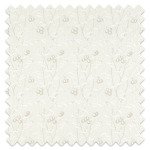 Swatch of Pure Arbutus Embroidery White Clover