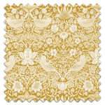 Swatch of Strawberry Thief Jacquard Chartreuse Swatch of Strawberry Thief Jacquard Chartreuse