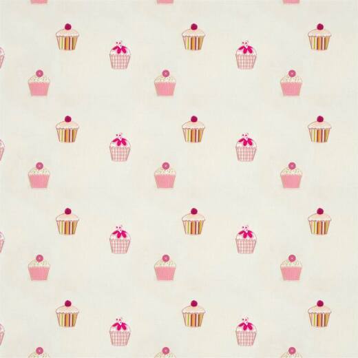 Made To Measure Roman Blinds Cupcakes Fuchsia Candy Lime And Natural