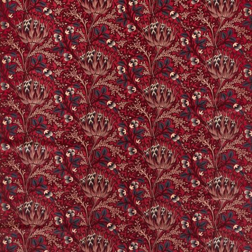 Made To Measure Curtains Artichoke Velvet Barbed Berry