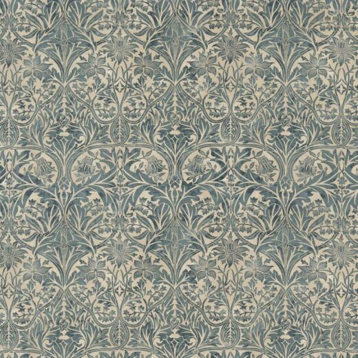 Made To Measure Curtains Bluebell Seagreen/Vellum