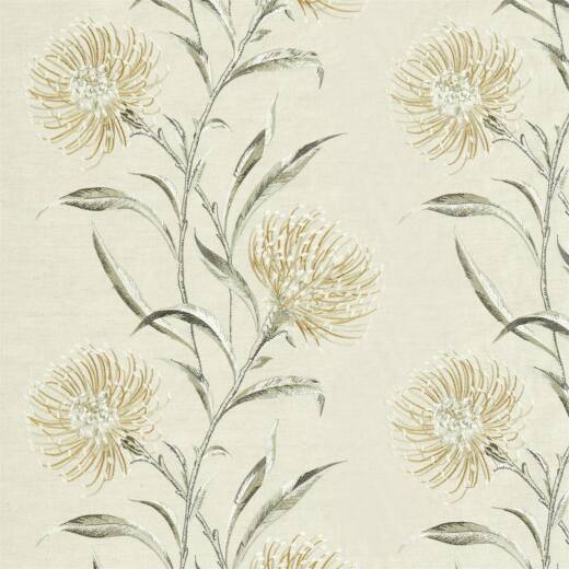 Made To Measure Curtains Catherinae Embroidery Hay