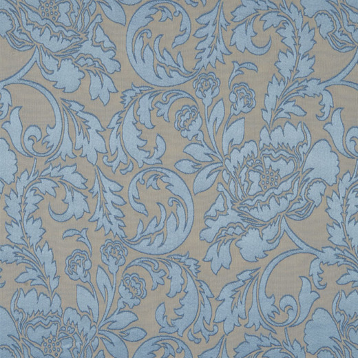 Made To Measure Curtains Chatsworth Sky Blue