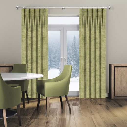 Made To Measure Chenille Curtains Sage