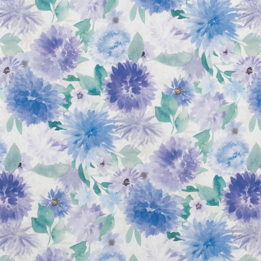 Made To Measure Curtains Dahlia Periwinkle