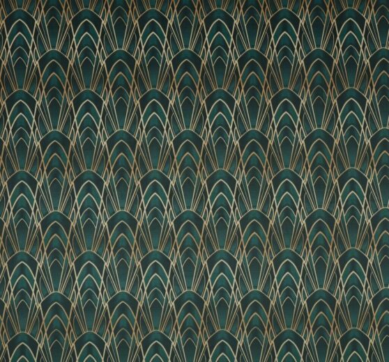 Made To Measure Curtains Delaunay Emerald