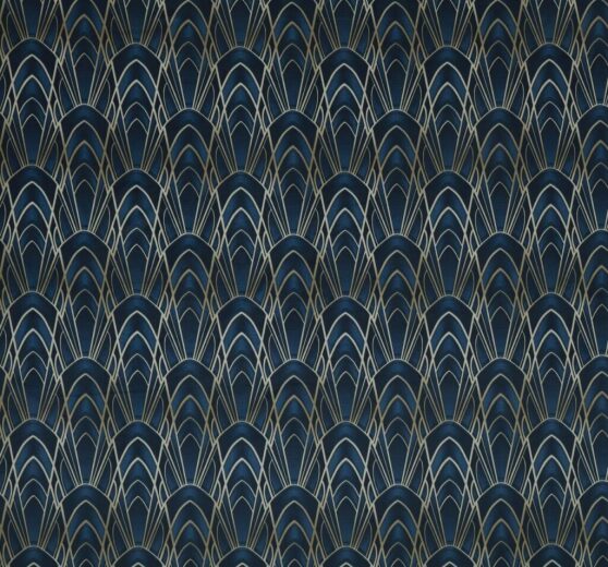 Made To Measure Curtains Delaunay Sapphire