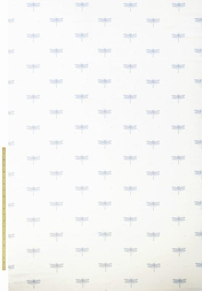 Made To Measure Curtains Dragonfly Sateen White