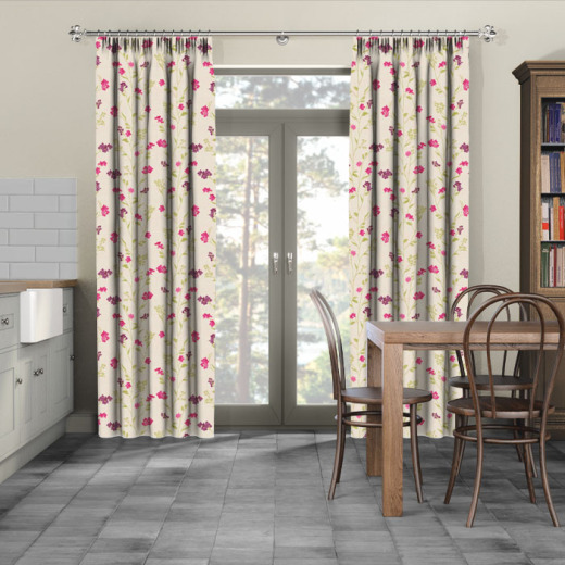 Made To Measure Curtains Enchanted Magenta