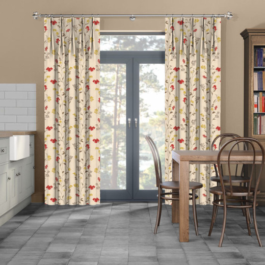 Made To Measure Curtains Enchanted Rouge