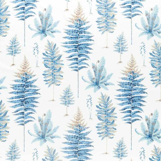 Made To Measure Curtains Fernery China Blue