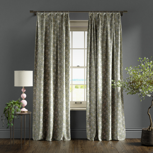 Made To Measure Curtains Mallow Slate Dove