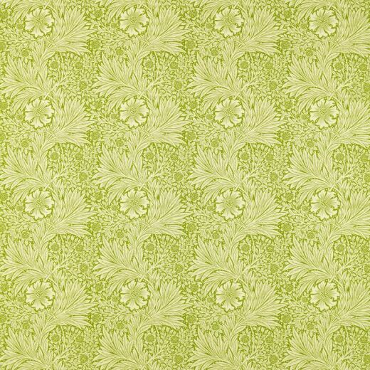 Made To Measure Curtains Marigold Cream/Sap Green