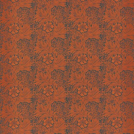 Made To Measure Curtains Marigold Navy/Burnt Orange