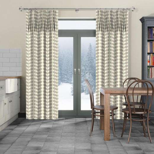 Made To Measure Curtains Orla Kiely Scribble Stem Grey