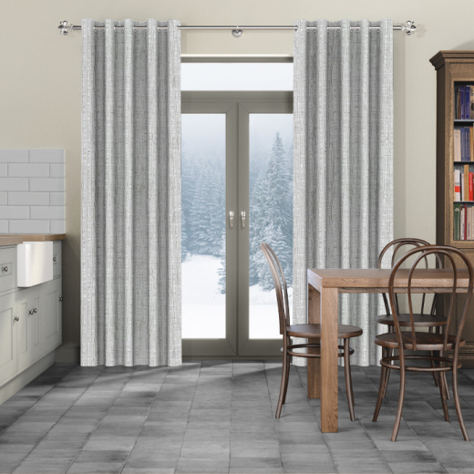 Made To Measure Curtains Pisa Silver