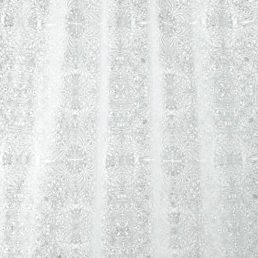 Made To Measure Curtains Pure Ceiling Embroidery Paper White