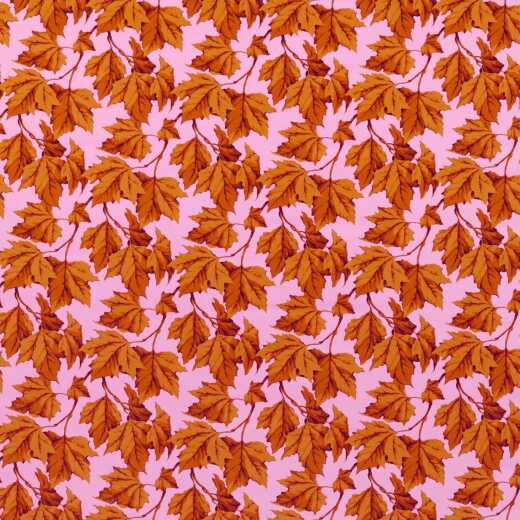 Made To Measure Roman Blinds Dappled Leaf Amber/Rose