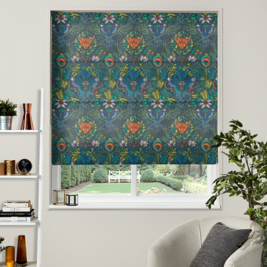 Made To Measure Roman Blinds Amazon Navy
