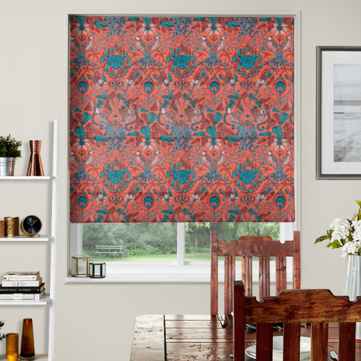 Made To Measure Roman Blinds Amazon Red