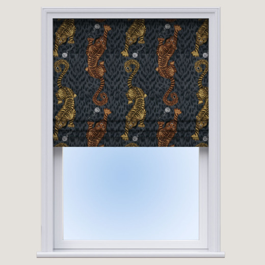 Made To Measure Roman Blinds Tigris Flame