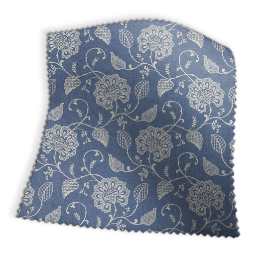 Made To Measure Curtains Adriana French Blue