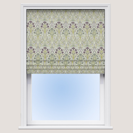 Roman Blinds Tiffany Mulberry