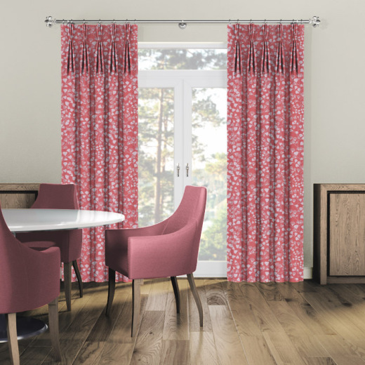 Made To Measure Curtains Fern Coral