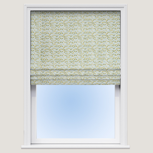 Made To Measure Roman Blind Dot Dot Kiwi