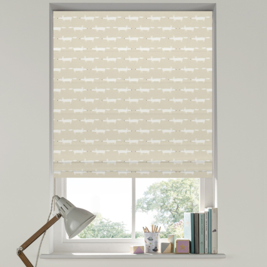 Made To Measure Roman Blind Little Fox Snow